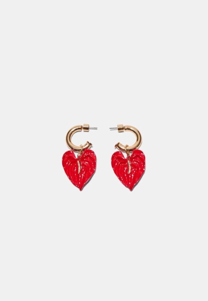 Pendientes de flor
