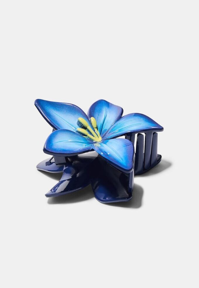 Pinza para el pelo con forma de flor