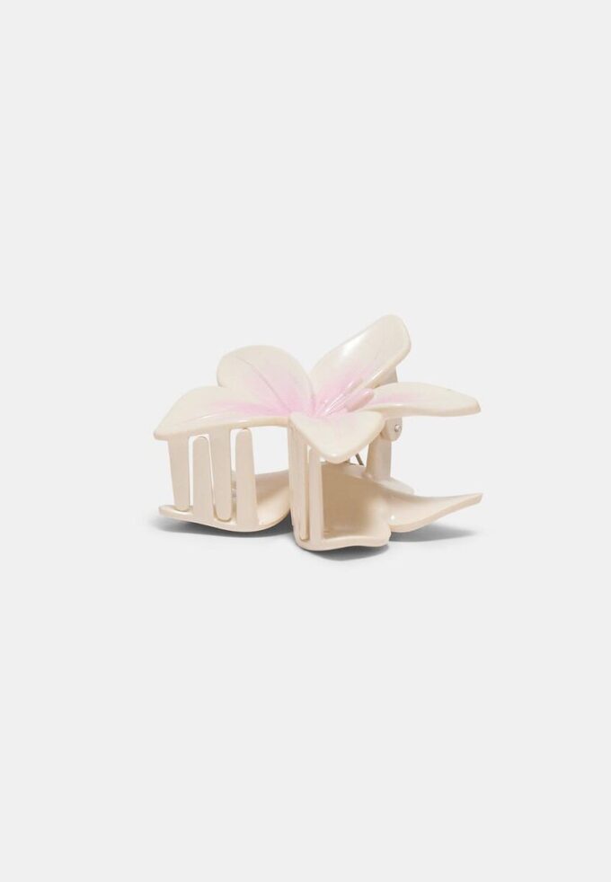 Pinza para el pelo con forma de flor