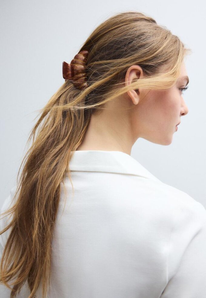 Pinza para el pelo Croissant