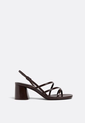 Sandalias de tacón grueso