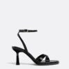 Sandalias de tacón negras