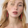 Set de 2 pares de aretes Tomato