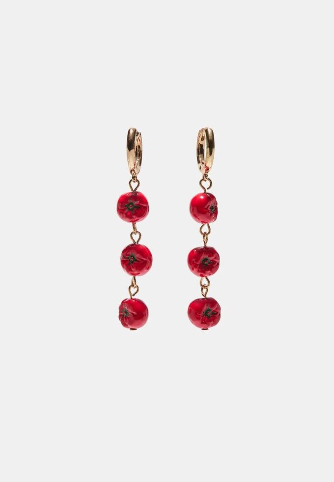 Set de 2 pares de aretes Tomato