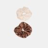 Set de 2 scrunchies con tachuelas