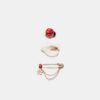 Set de 3 broches Garden