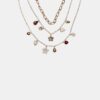 Set de 3 collares con múltiples dijes