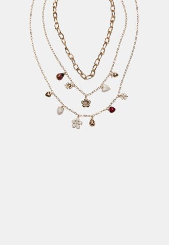 Set de 3 collares con múltiples dijes