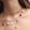 Set de 3 collares con múltiples dijes