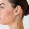 Set de 9 aretes de flores