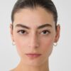 Set de 9 aretes de flores