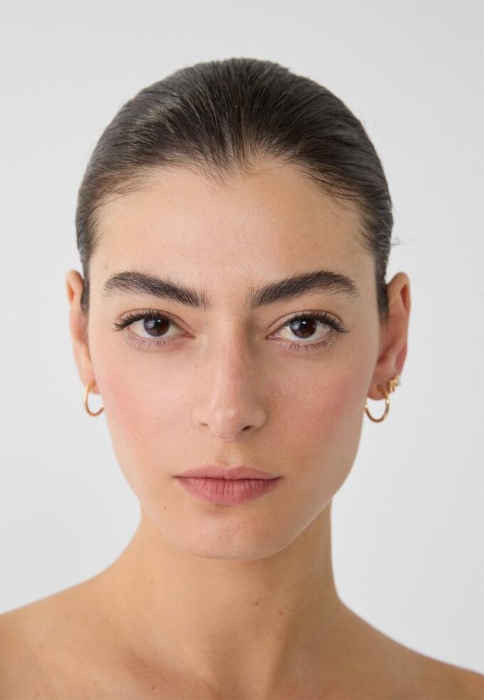 Set de 9 aretes de flores