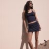 Skort básica de punto Skort básica de punto