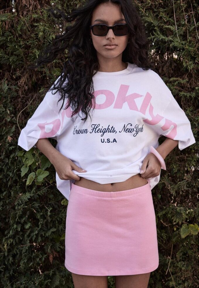 Skort básica de punto
