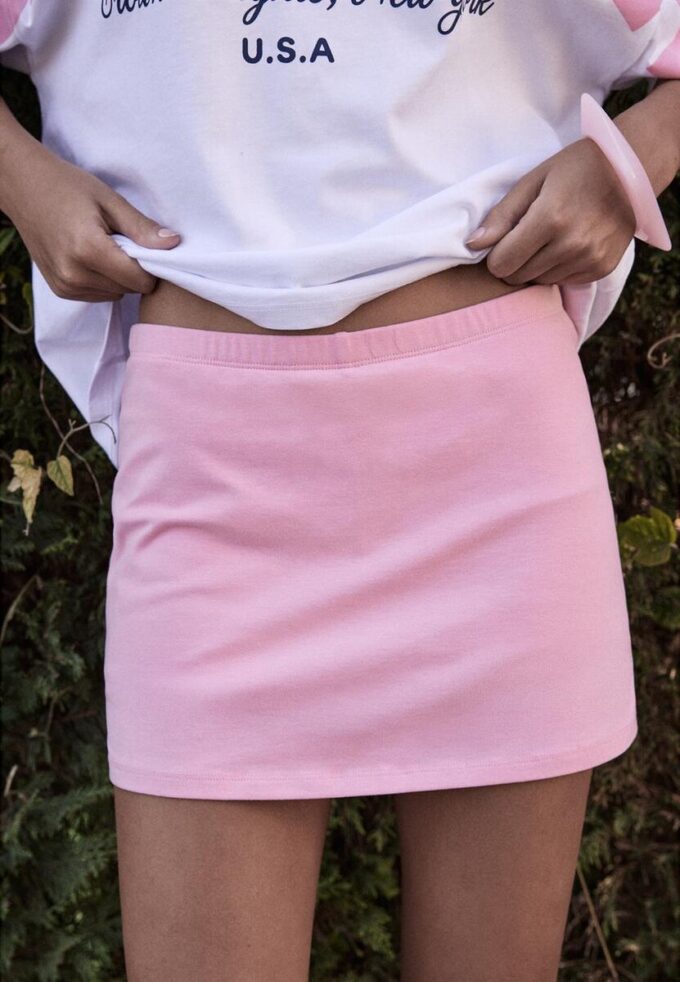 Skort básica de punto