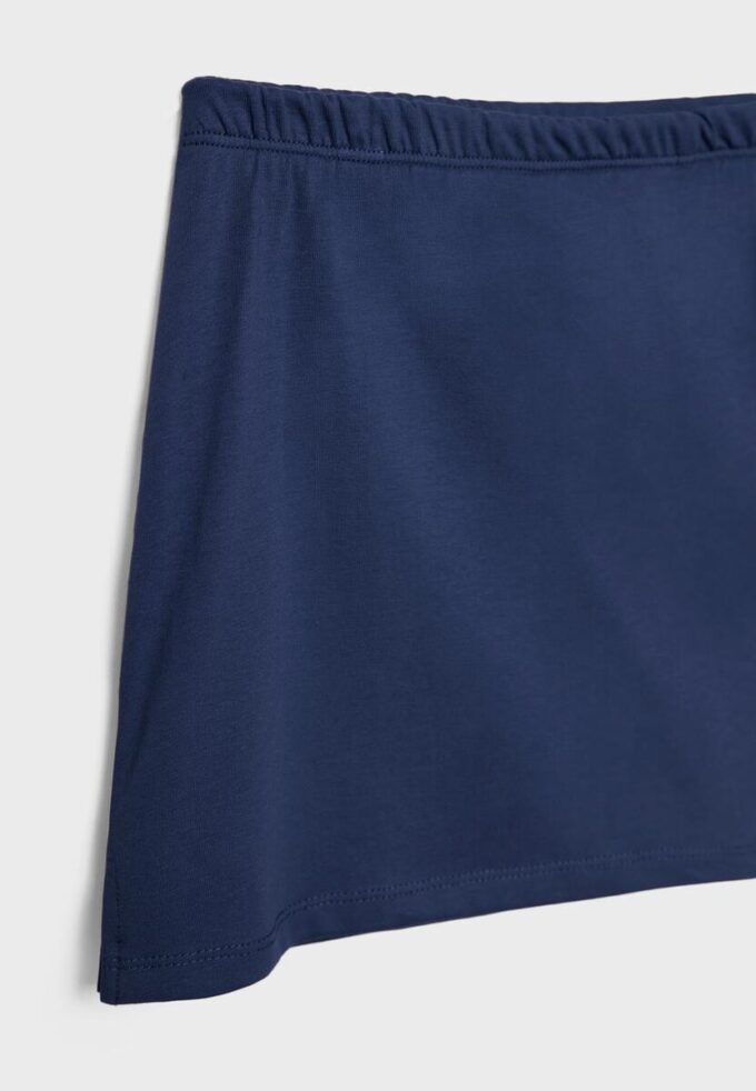 Skort básica de punto Skort básica de punto