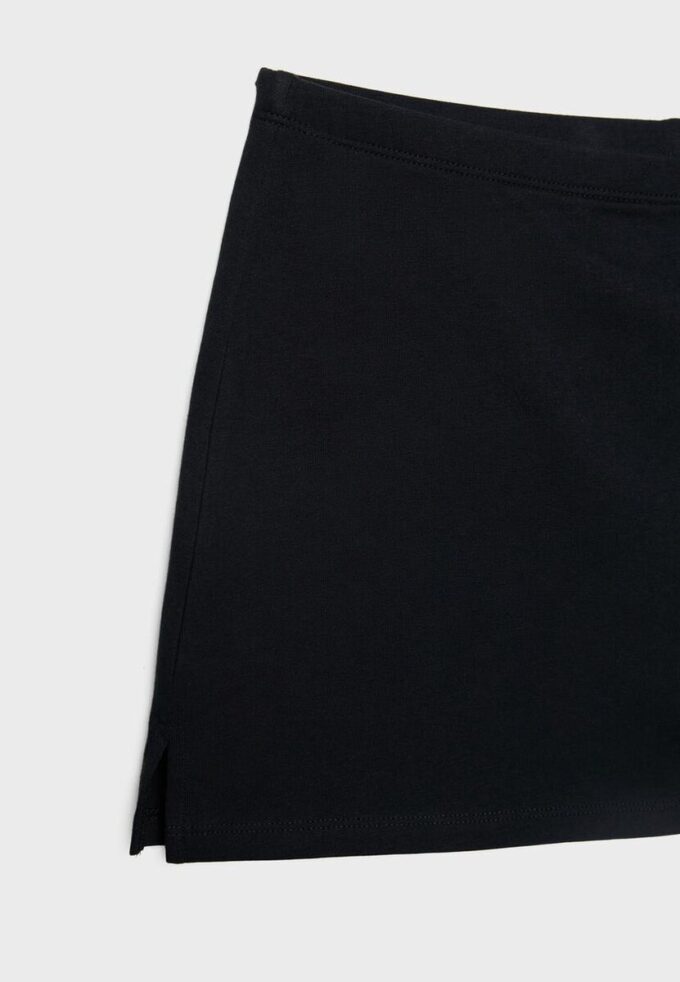 Skort básica de punto Skort básica de punto
