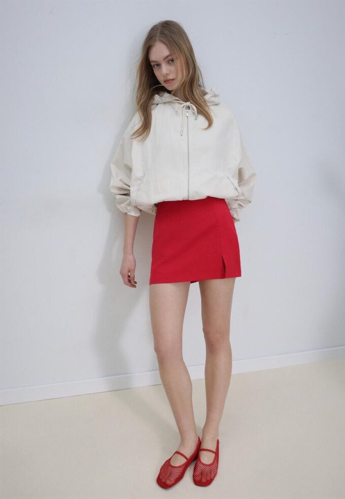 Skort con abertura lateral Skort con abertura lateral