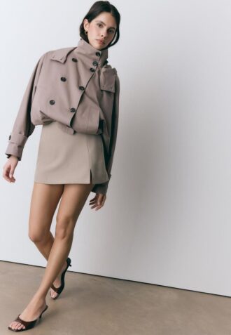 Skort con abertura lateral
