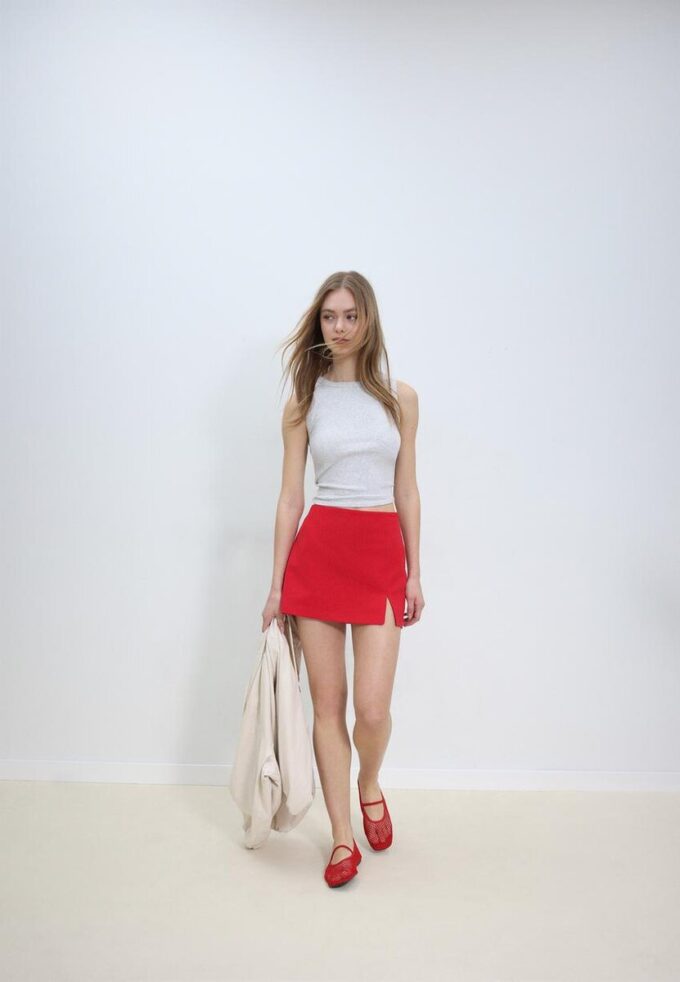 Skort con abertura lateral Skort con abertura lateral