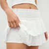 Skort fluida con volantes Skort fluida con volantes
