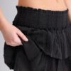 Skort fluida con volantes Skort fluida con volantes