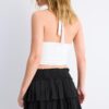 Skort fluida con volantes Skort fluida con volantes
