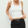Skort-pantalón con cinturón Skort-pantalón con cinturón
