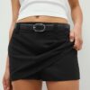 Skort-pantalón con cinturón Skort-pantalón con cinturón