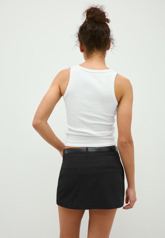 Skort-pantalón con cinturón Skort-pantalón con cinturón