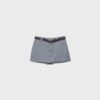 Skort-pantalón con cinturón Skort-pantalón con cinturón