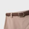 Skort-pantalón con cinturón Skort-pantalón con cinturón