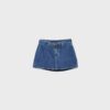 Skort vaquera con cinturón Skort vaquera con cinturón