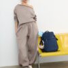 Sudadera básica con hombros al aire Sudadera básica con hombros al aire