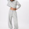 Sudadera básica con hombros al aire Sudadera básica con hombros al aire