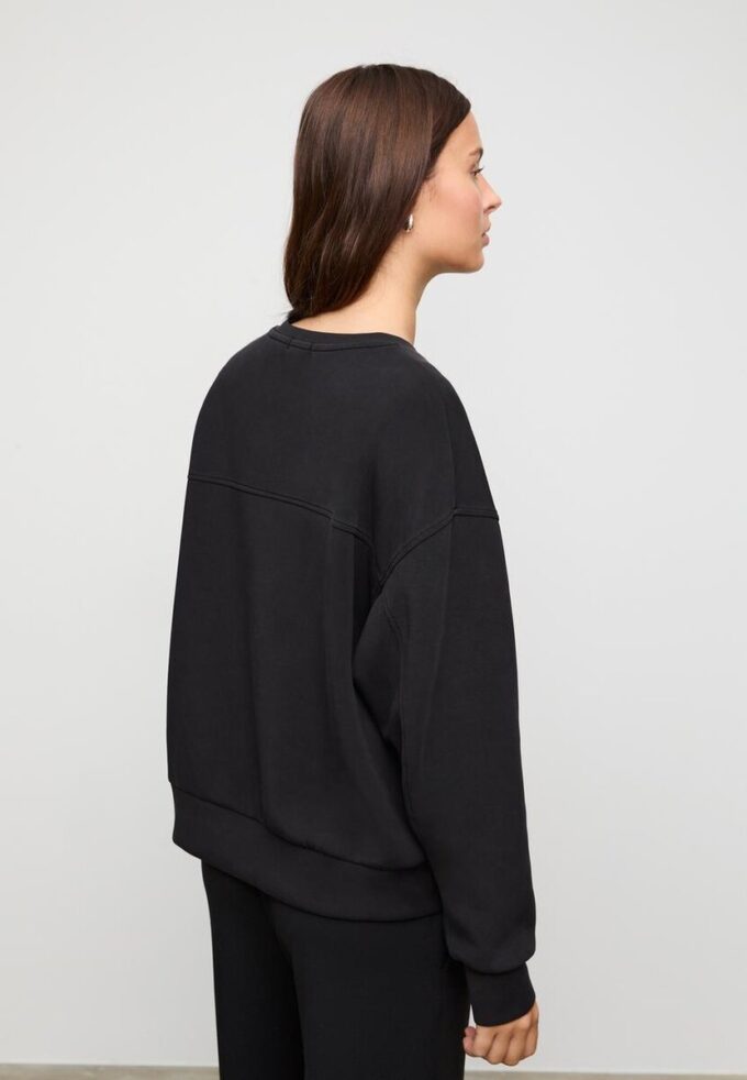 Sudadera básica de tacto suave Sudadera básica de tacto suave