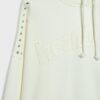 Sudadera con capucha bordada y tachuelas Sudadera con capucha bordada y tachuelas