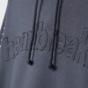 Sudadera con capucha bordada y tachuelas Sudadera con capucha bordada y tachuelas