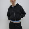 Sudadera con cremallera de tacto suave Sudadera con cremallera de tacto suave