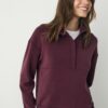 Sudadera con cremallera de tacto suave Sudadera con cremallera de tacto suave