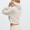 Sudadera con cremallera de tacto suave Sudadera con cremallera de tacto suave