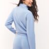 Sudadera con cremallera de tacto suave Sudadera con cremallera de tacto suave