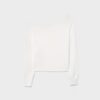 Sudadera con hombros descubiertos de tacto suave Sudadera con hombros descubiertos de tacto suave