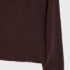 Sudadera con hombros descubiertos de tacto suave Sudadera con hombros descubiertos de tacto suave