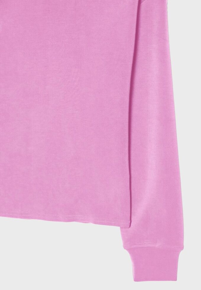 Sudadera con hombros descubiertos de tacto suave Sudadera con hombros descubiertos de tacto suave