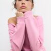 Sudadera corta con efecto lavado Sudadera corta con efecto lavado