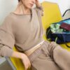 Sudadera corta con efecto lavado Sudadera corta con efecto lavado