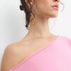 Sudadera corta con efecto lavado Sudadera corta con efecto lavado