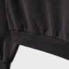 Sudadera corta con efecto lavado Sudadera corta con efecto lavado