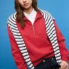 Sudadera de cuello alto con cremallera Sudadera de cuello alto con cremallera